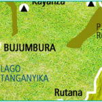 Mapa de Burundi: política, geográfica, demográfica, otros