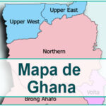 Mapa de Ghana: Un Viaje Visual a través de su cartografía